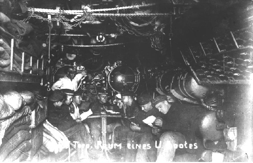 Torpedoraum U 53 - baugleich mit U 54
